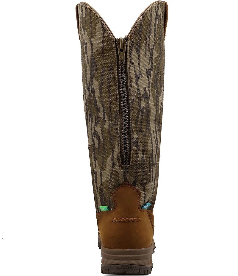 Twisted X Men's Waterproof Pull-On Mossy Oak® Snake Boots