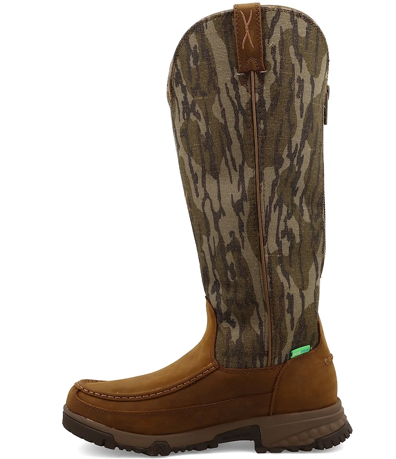 Twisted X Men's Waterproof Pull-On Mossy Oak® Snake Boots