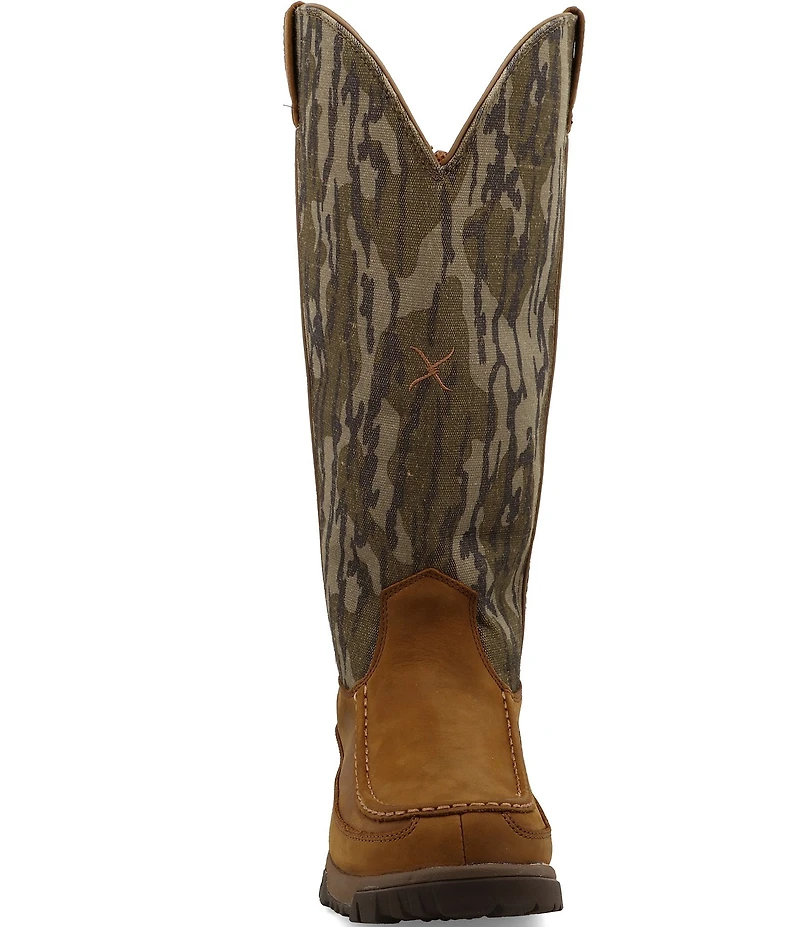 Twisted X Men's Waterproof Pull-On Mossy Oak® Snake Boots