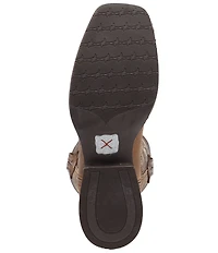 Twisted X Women's 13#double; WS Toe Ruff Stock Embroidered Western Boots