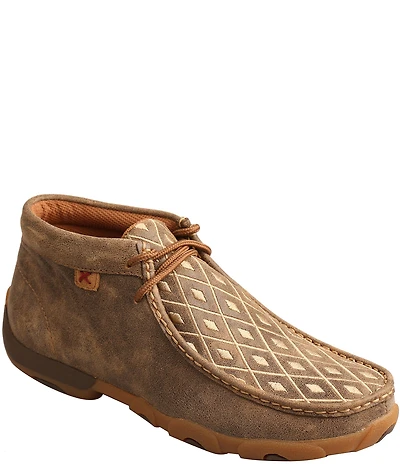 Twisted X Women's Embroidered Chukka Driving Mocs