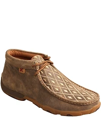 Twisted X Women's Embroidered Chukka Driving Mocs