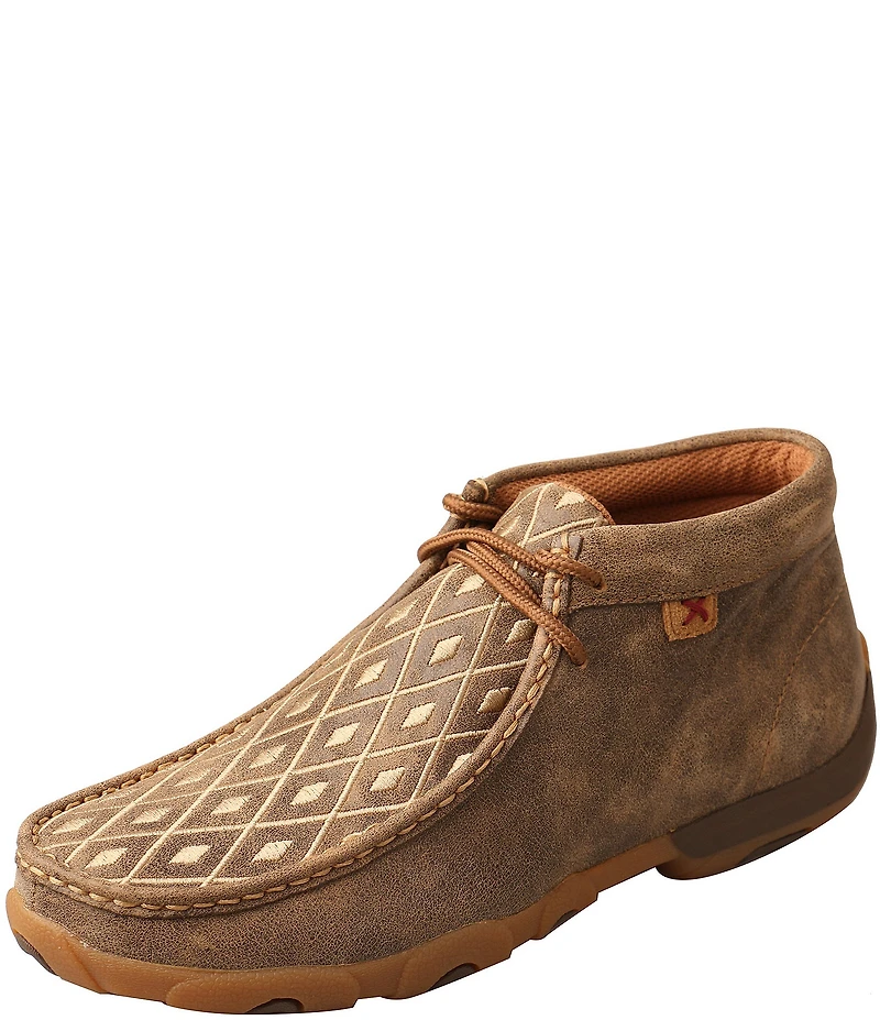 Twisted X Women's Embroidered Chukka Driving Mocs
