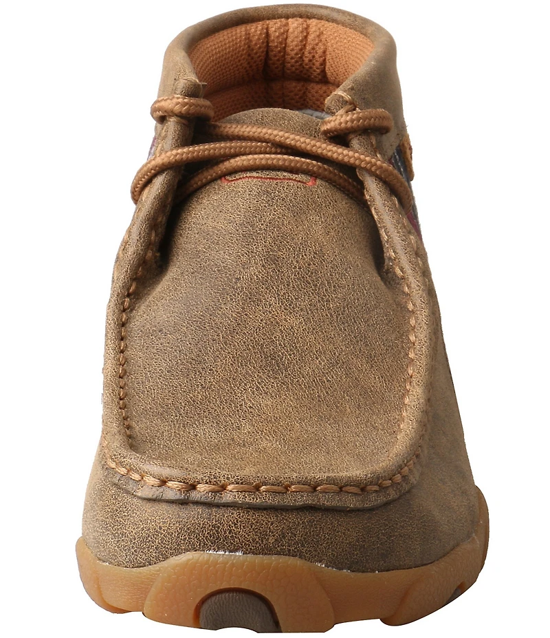 Twisted X Women's Printed Leather Driving Moc Toe Chukka Boots