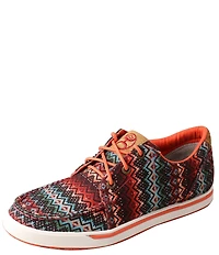 Twisted X Women's Tribal Printed Hooey Loper Shoes