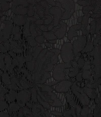 tyler boe Blair Lace Wrap Scallop Midi Skirt