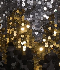 tyler boe Collins Paillette Sequin Straight Midi Skirt