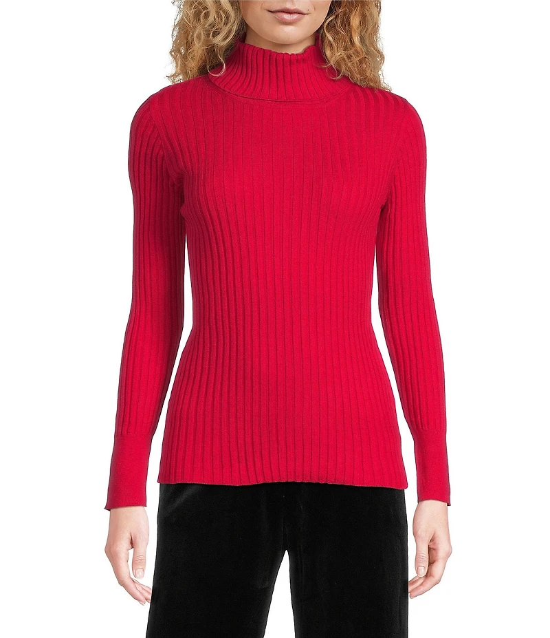 tyler boe Cotton Cashmere Knit Turtleneck Long Sleeve Sweater