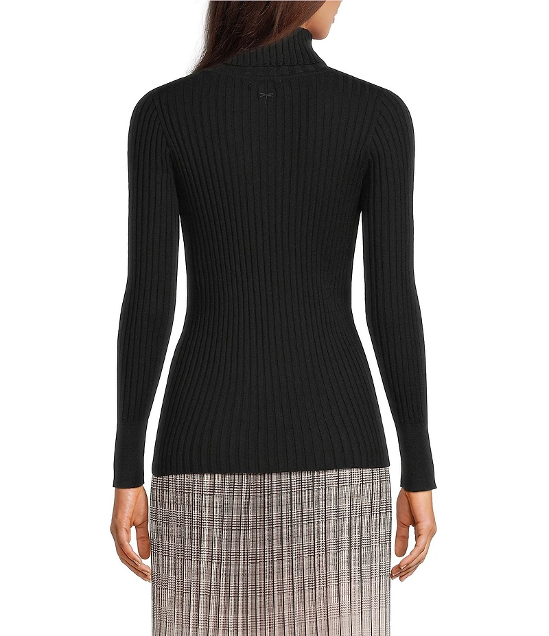 tyler boe Cotton Cashmere Knit Turtleneck Long Sleeve Sweater
