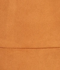 tyler boe Jordan Faux Suede Notch Collar Long Sleeve Jacket