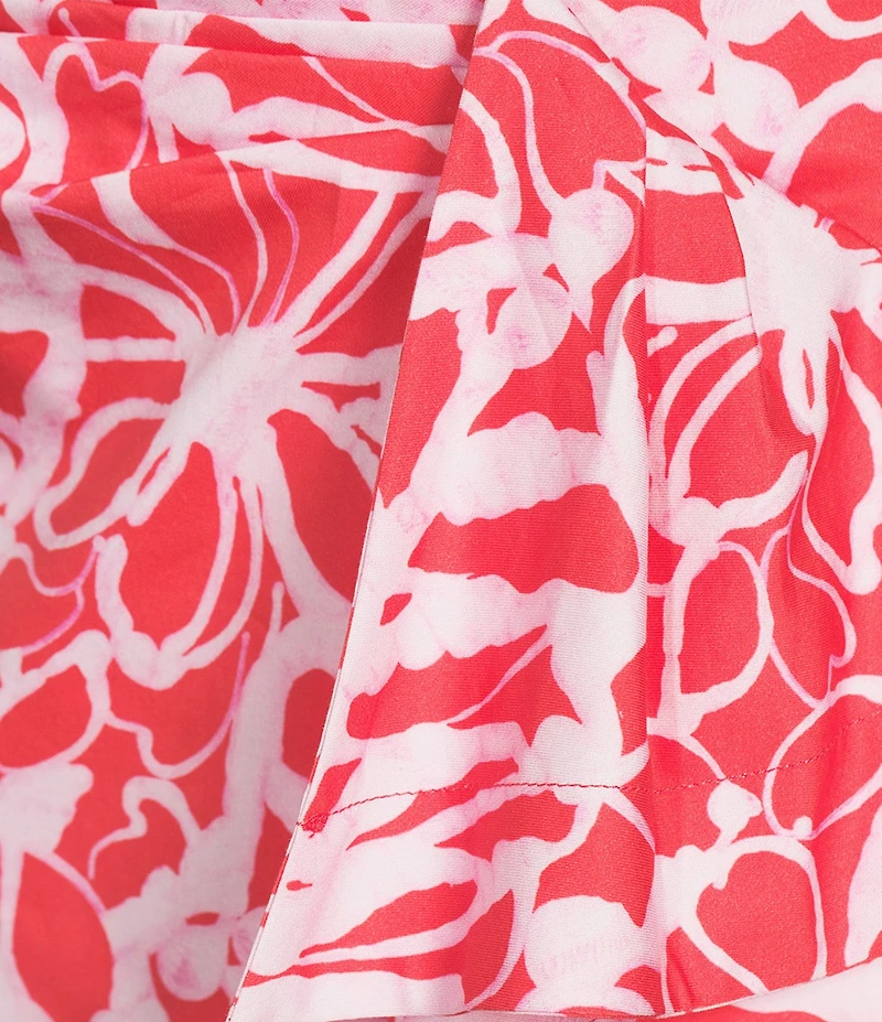 tyler boe Josephine Floral Wrap Coordinating Midi Skirt