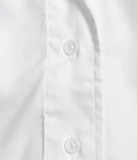 tyler boe Natalie Cotton Woven Point Collar Long Sleeve Concealed Button Front Blouse