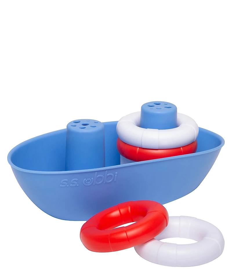 Ubbi Boat And Bouys Bath Toy