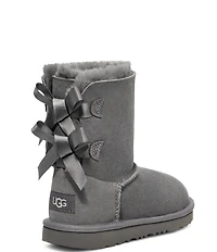 UGG Girls' Bailey Bow II Suede Water Resistant Family Matching Boots (Youth)