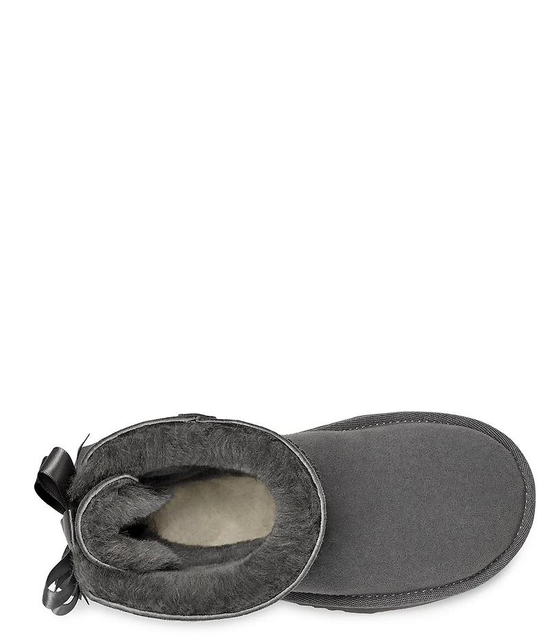 UGG Girls' Bailey Bow II Suede Water Resistant Family Matching Boots (Youth)