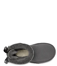 UGG Girls' Bailey Bow II Suede Water Resistant Family Matching Boots (Youth)