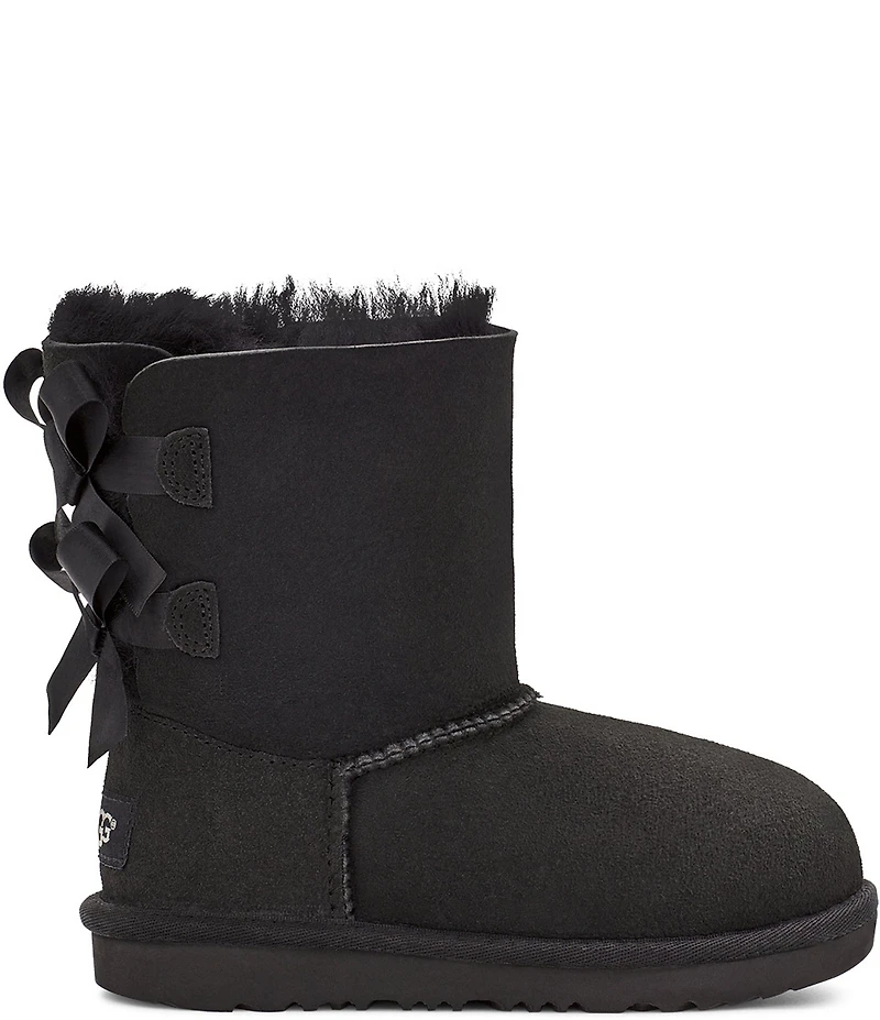 UGG Girls' Bailey Bow II Suede Water Resistant Family Matching Boots (Youth)