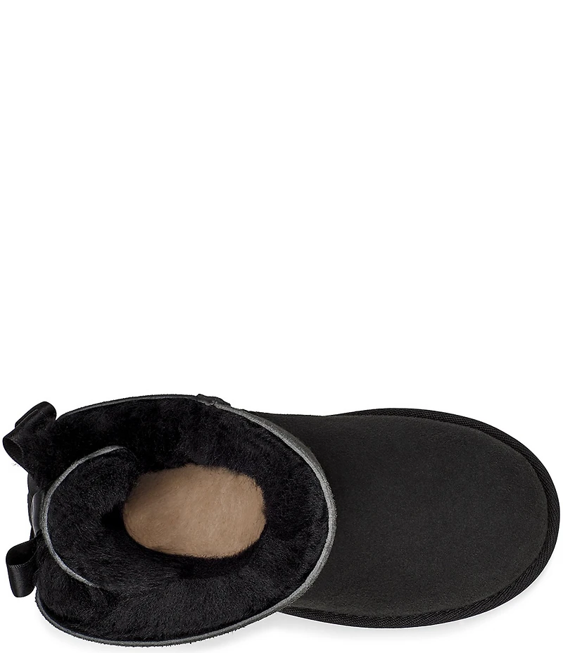 UGG Girls' Bailey Bow II Suede Water Resistant Family Matching Boots (Youth)