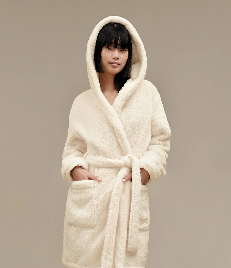 UGG® Aarti Plush Hooded Cozy Sherpa Robe