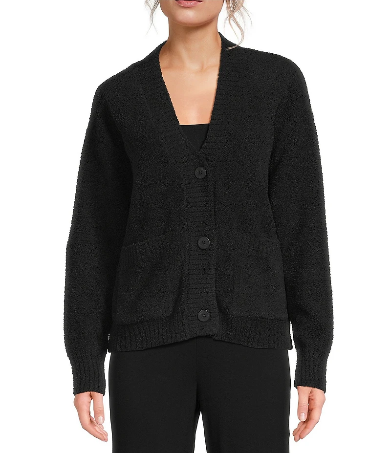 UGG Adalynne Cozy Knit Long Sleeve Button-Front Cardigan