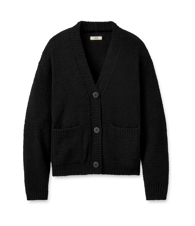 UGG Adalynne Cozy Knit Long Sleeve Button-Front Cardigan