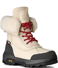 UGG Adirondack Boot XXV Waterproof Leather Faux Fur Lined Winter Boots