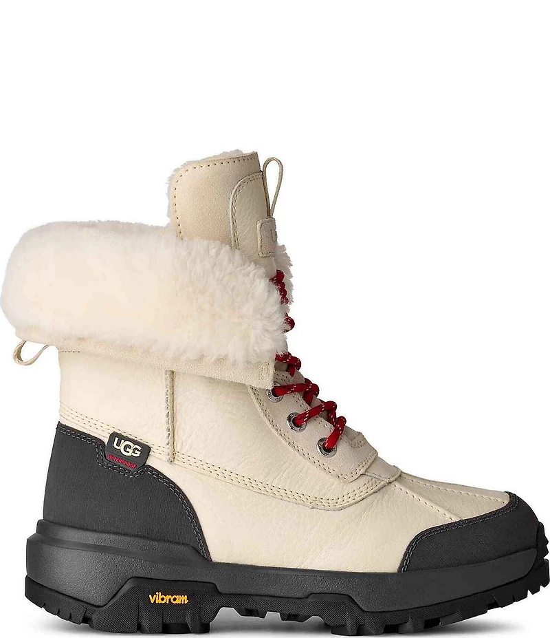 UGG Adirondack Boot XXV Waterproof Leather Faux Fur Lined Winter Boots
