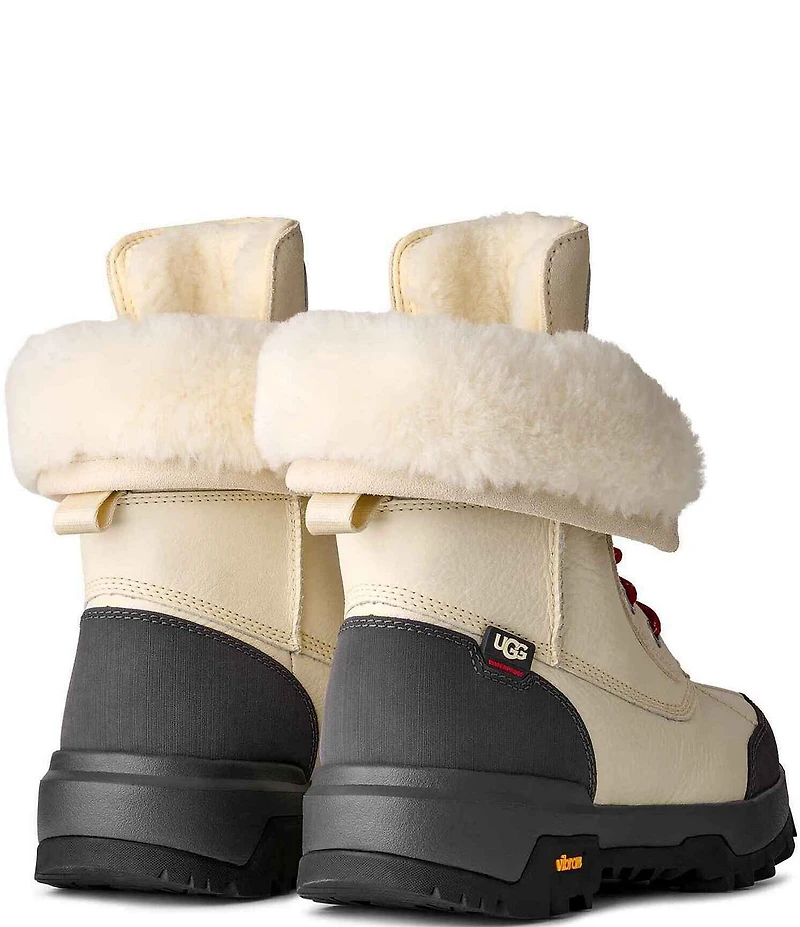 UGG Adirondack Boot XXV Waterproof Leather Faux Fur Lined Winter Boots