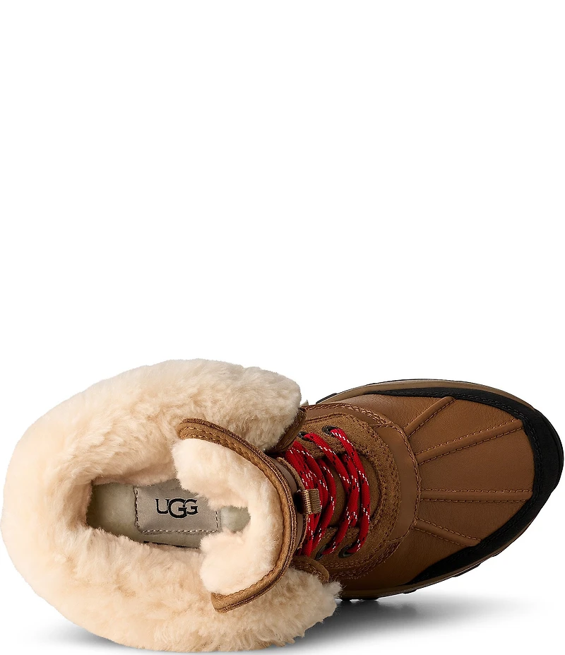 UGG Adirondack Boot XXV Waterproof Leather Faux Fur Lined Winter Boots
