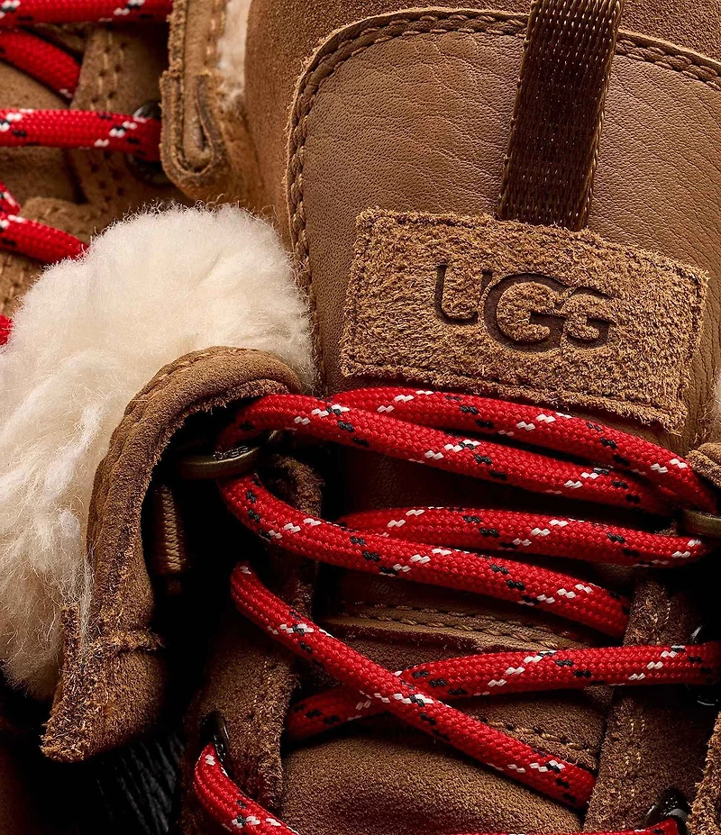 UGG Adirondack Boot XXV Waterproof Leather Faux Fur Lined Winter Boots