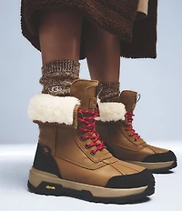 UGG Adirondack Boot XXV Waterproof Leather Faux Fur Lined Winter Boots