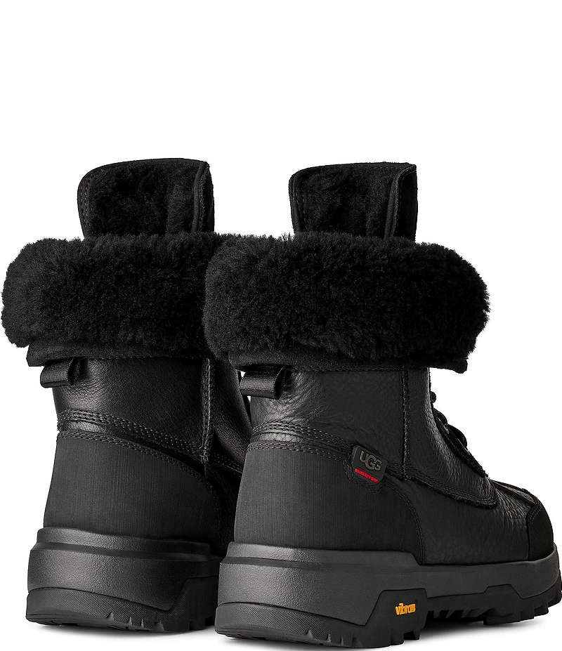 UGG Adirondack Boot XXV Waterproof Leather Faux Fur Lined Winter Boots