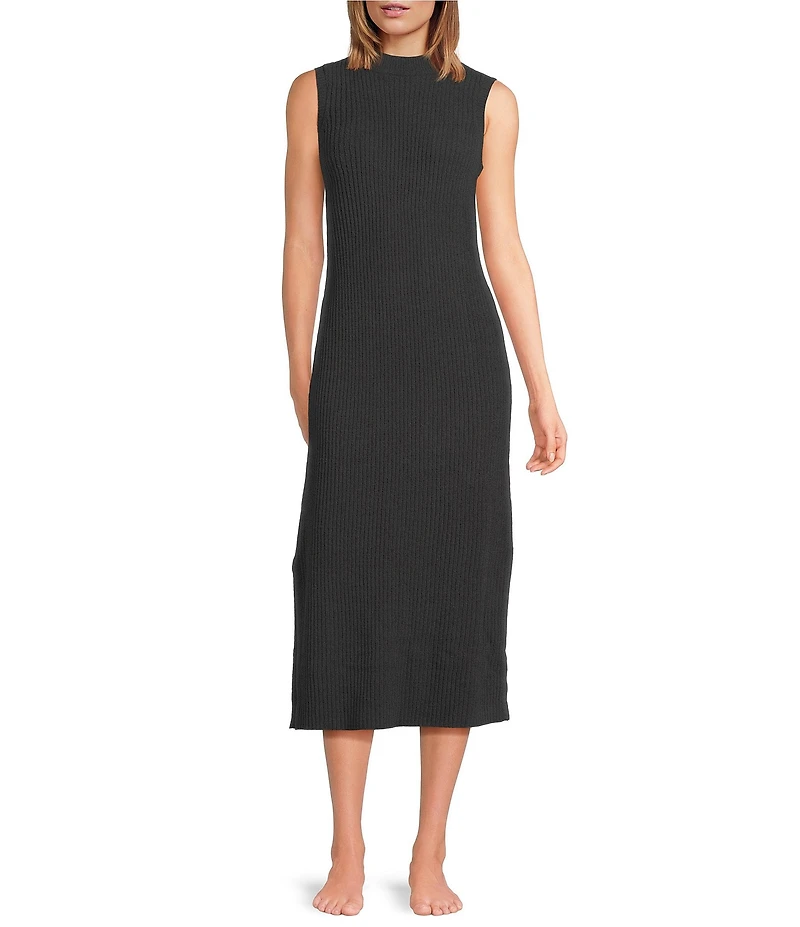 UGG Amara Cozy Knit Lite Sleeveless Mock Neck Lounge Dress