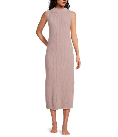 UGG Amara Cozy Knit Lite Sleeveless Mock Neck Lounge Dress