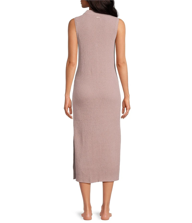 UGG Amara Cozy Knit Lite Sleeveless Mock Neck Lounge Dress