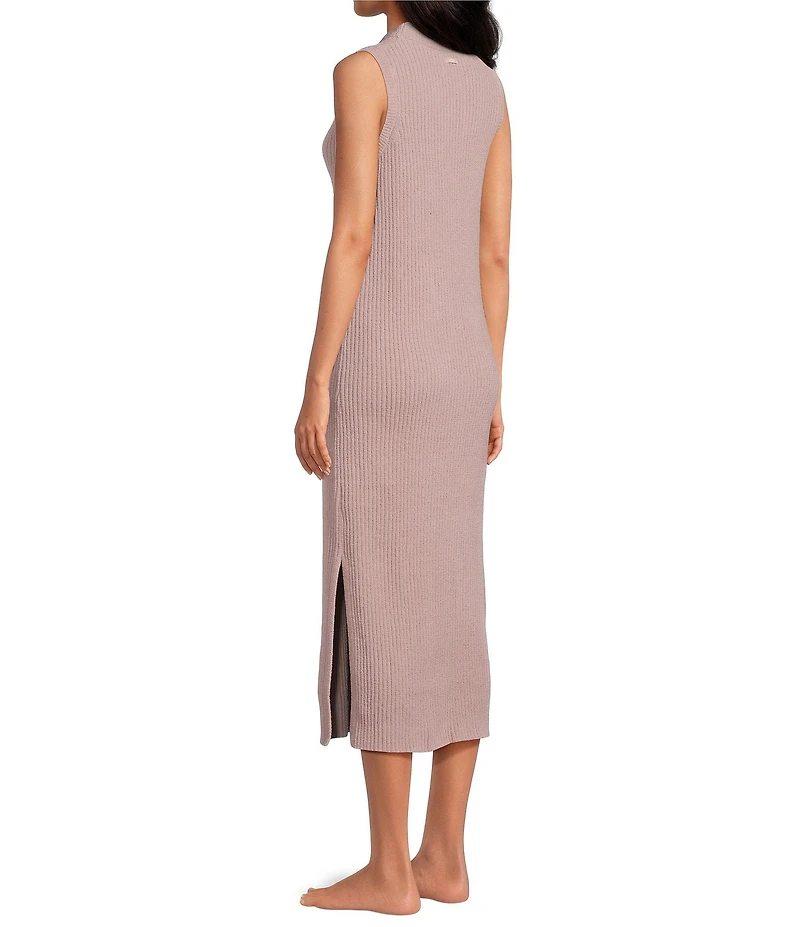 UGG Amara Cozy Knit Lite Sleeveless Mock Neck Lounge Dress
