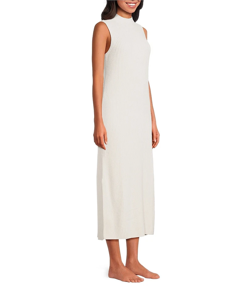 UGG Amara Cozy Knit Lite Sleeveless Mock Neck Lounge Dress