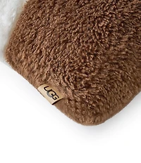 UGG Anselma Faux Fur Two-Tone Decorative Throw Square Pillow