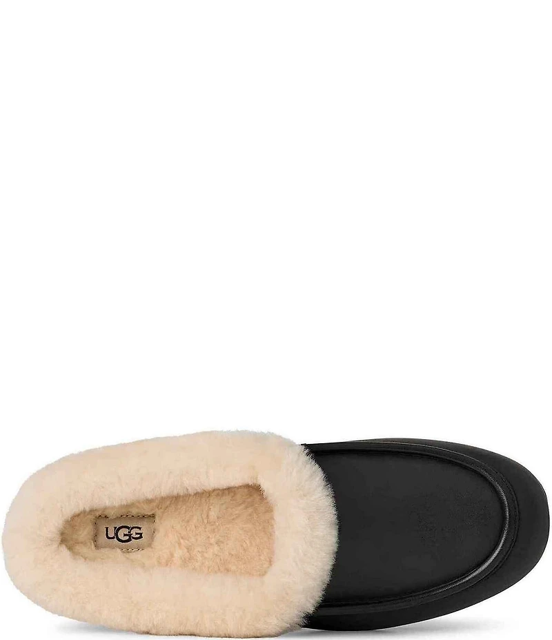 UGG Ansley Leather Slippers