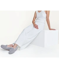 UGG Ansley Water-Resistant Suede Wool Lined Moccasin Slippers