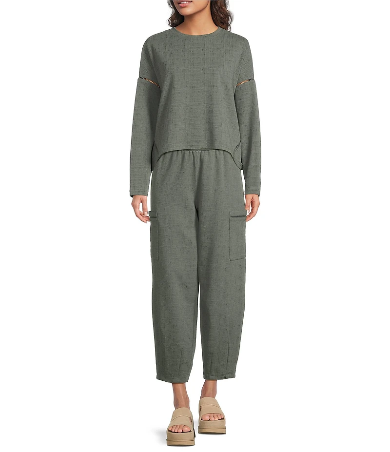 UGG Arisbeth Textured Knit Barrel Lounge Pants