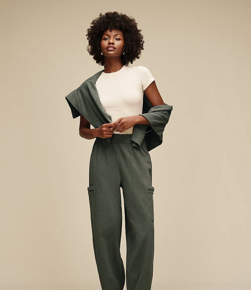 UGG Arisbeth Textured Knit Barrel Lounge Pants