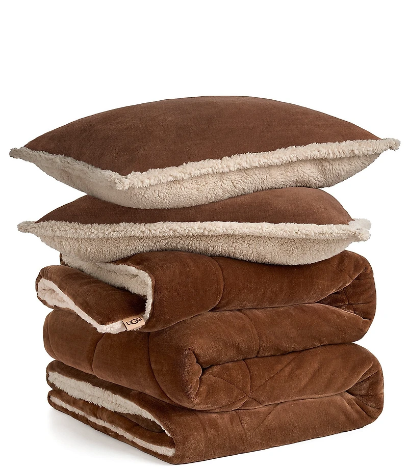 UGG Avery Plush Reversible Comforter Mini Set