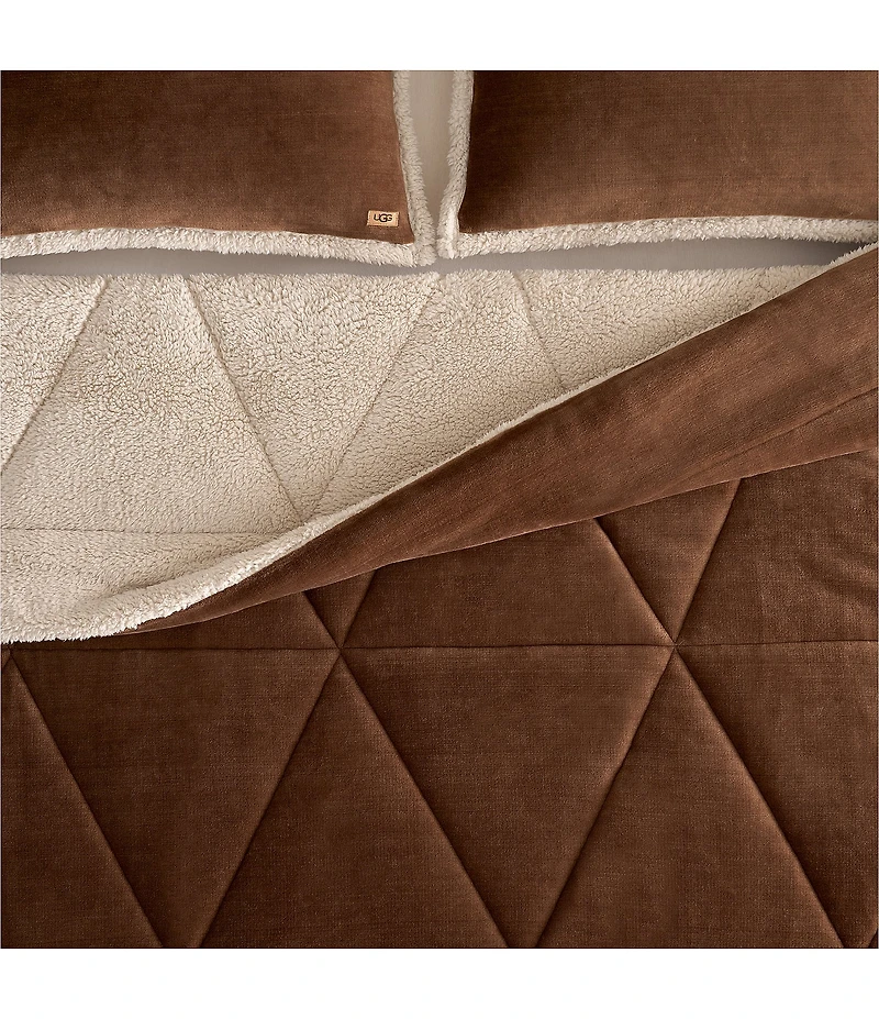 UGG Avery Plush Reversible Comforter Mini Set