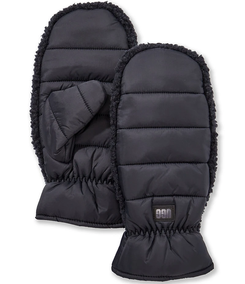 UGG Aw UGGfluff Faux Fur Mittens