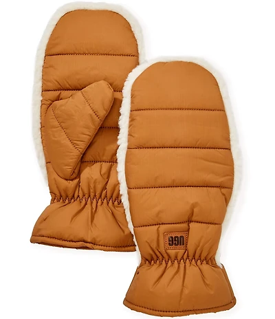 UGG Aw UGGfluff Faux Fur Mittens