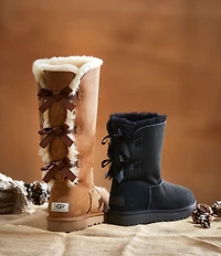 UGG Bailey Bow II Suede Water-Repellent Family Matching Boots