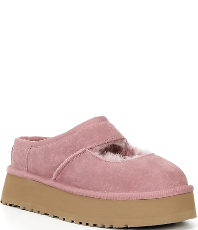 UGG® Bea Mary Jane Suede Family Matching Platform Clog Slippers