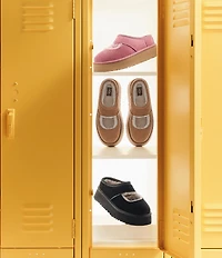 UGG® Bea Mary Jane Suede Family Matching Platform Clog Slippers