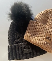 UGG Cable Knit Pom Beanie
